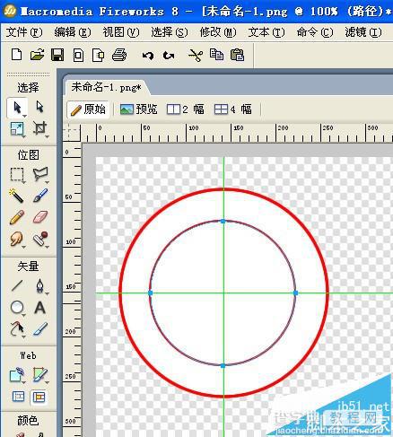 Fireworks怎么扇形圆形文字? Fireworks文字路径的制作方法2