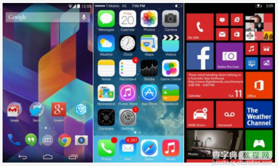 iOS、Android、WP三大手机操作系统详细对比图文介绍2