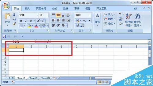 Excel2007如何将列名显示方便计数使用?2