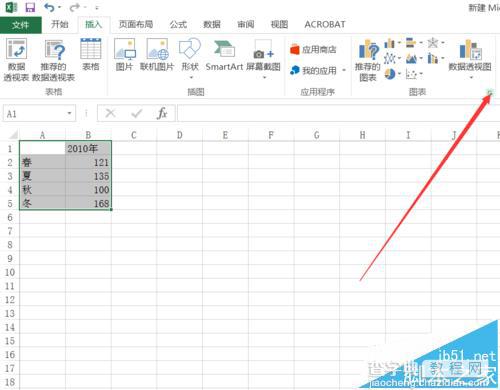 Excel2016怎么创建各种形状的图表?5