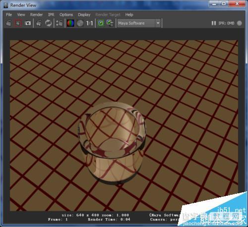 maya怎么制作玻璃材质特效?6
