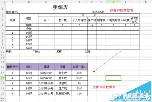 Excel汇总表的源数据表怎么还原自己的源数据?1