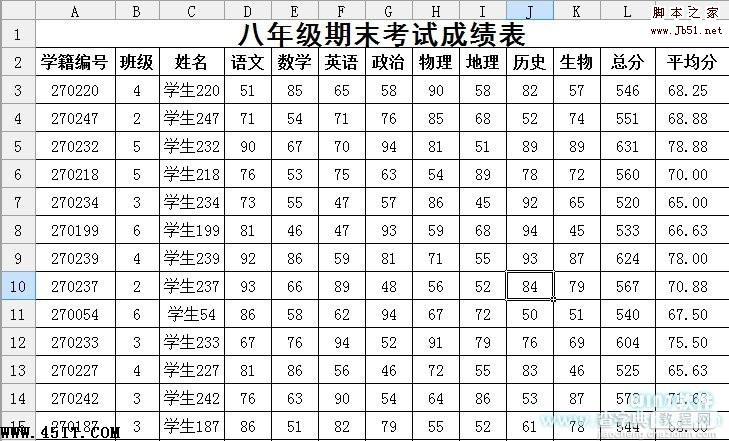 如何巧用WPS制作ET表格轻松管理学生成绩1