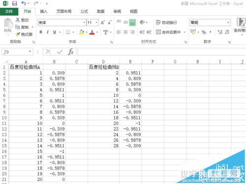 excel2013怎么在一张曲线图上绘制多条曲线?1