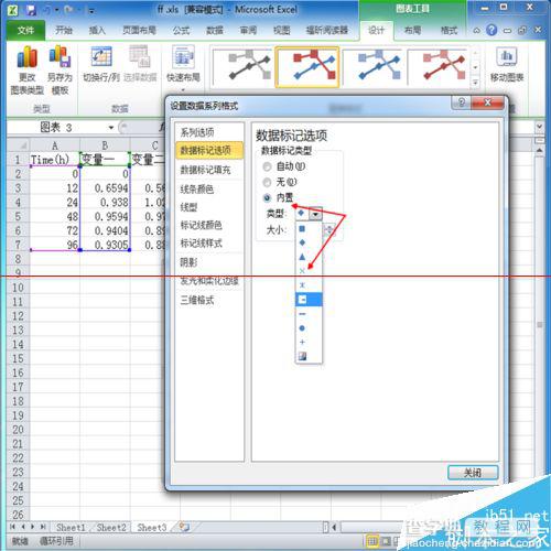 Excel2010双坐标图表怎么做的美观又直接？7