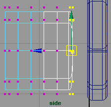 maya nurbs 汽车坐椅建模英文教程9