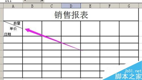 excel如何在单元格里加上斜线分割内容?12