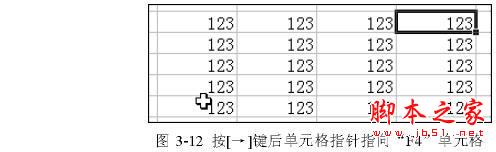 Excel 单元格指针移动方式介绍6