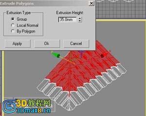 用poly方法制作有瓦的房顶11