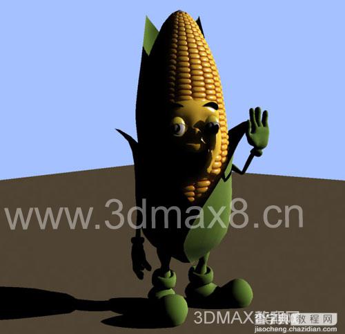 3DMAX-AO贴图模拟全局光1