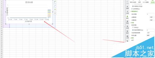 wps表格中的图表怎么设置坐标?12