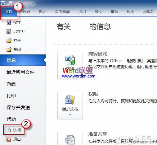 Word2010文档中自动更改批注作者名图文步骤1