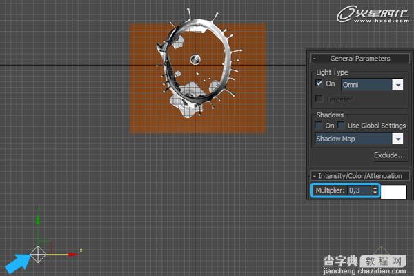 3dMax2010和Pawrapper制作抽象的油漆泄漏场景解析43