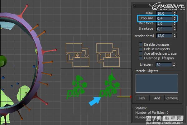 3dMax2010和Pawrapper制作抽象的油漆泄漏场景解析38