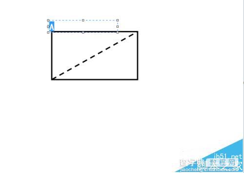 word中怎么给矩形添加对角线并标注?7