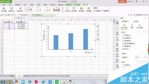 WPS表格数据怎么转换成柱形图?14
