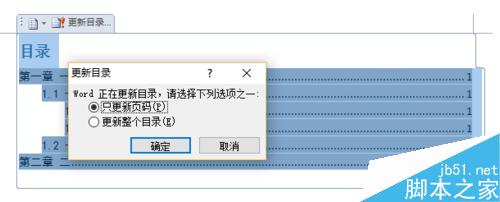 word2010如何自动生成中文目录及更新中英文目录?10