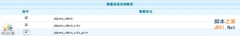 PhpCms数据库管理设置教程 如何设置PhpCms数据库4
