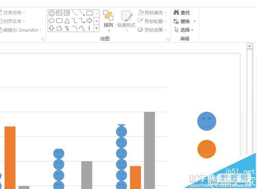 PPT中怎么制作一个造型独特的图表?8