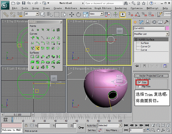 3dmax 2011 高级建模方式NURBS18