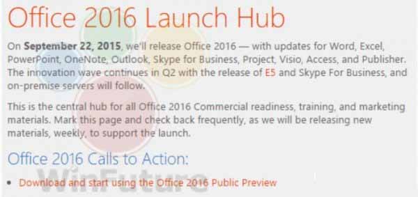 office2016正式版什么时候发布？office2016新功能和价格介绍1