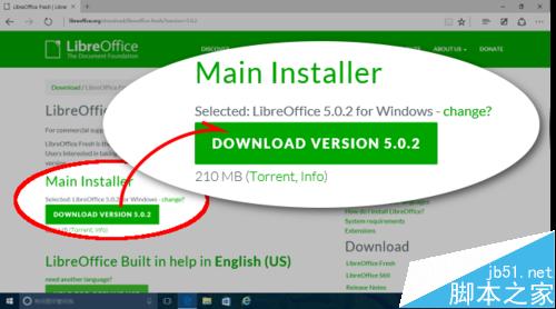 Win10中LibreOffice 5办公软件怎么下载安装？3
