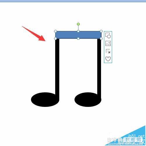 PPT中怎么绘制双音符符号?13