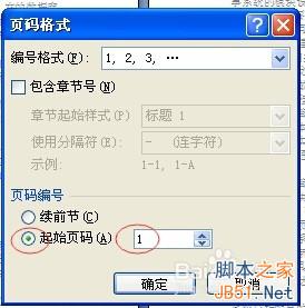 Office Word 2007怎么从非首页(某一页)设置页码?12