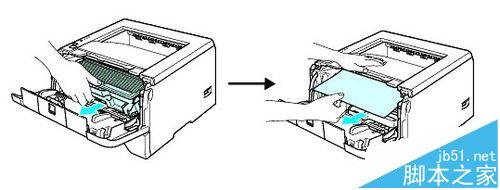 富士施乐p205b打印机前端卡纸和后端卡纸的解决办法1