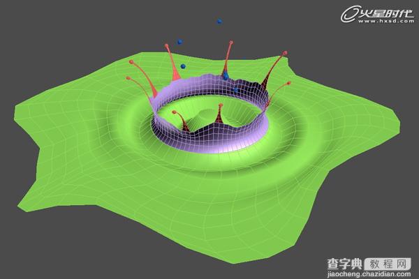 3dMax2010和Pawrapper制作抽象的油漆泄漏场景解析28