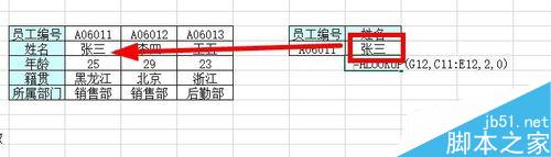 在Excel中如何用HLOOKUP函数按照水平方向搜索区域?6