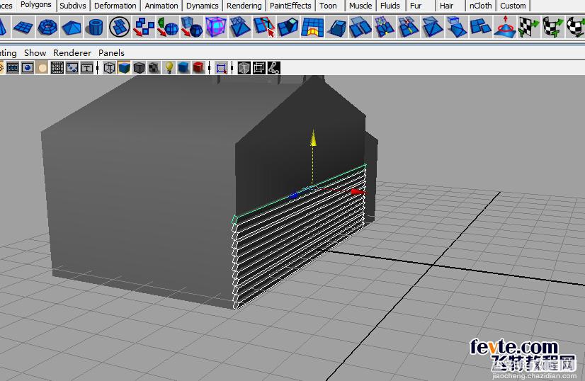 MAYA房屋建模简单入门教程56