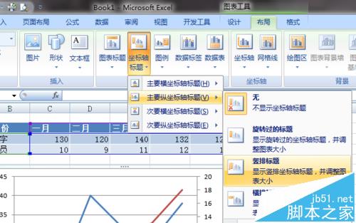 excel图表中怎么添加次要坐标轴?10