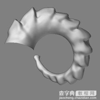 maya zbrush 号角建模方法步骤祥解18