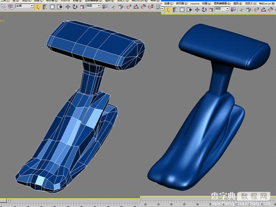 3DSMAX无需三视图制作SLR Stirling Moss仪表台、中控、座椅、后视镜27