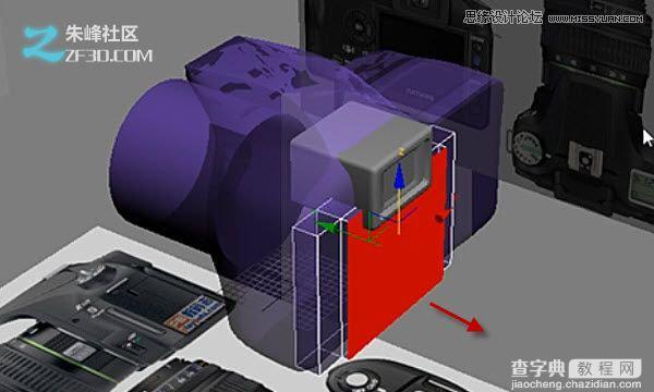 3dsmax制作数码单反照相机建模教程39