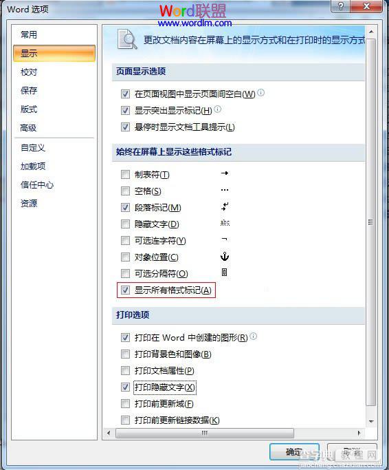 Word2007中分隔符的使用方法3