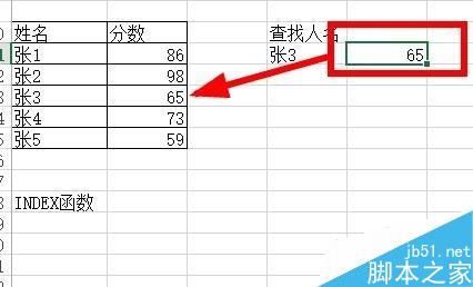 Excel如何用Index函数返回行和列交叉位置的单元格?6