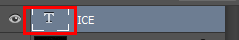 PS打造超炫的冰霜特效字体8