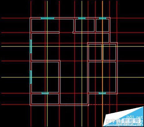 CAD怎么绘制单开门的平面图?1