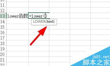 在Excel中如何将文本转换为小写形式?3