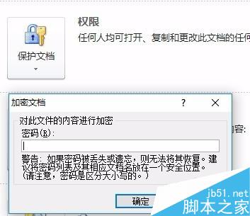 Word文档如何批量自动添加统一的密码?7