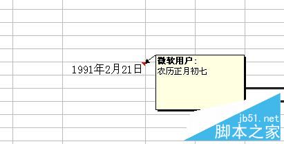 Excel2003单元格如何添加注释和注解?6