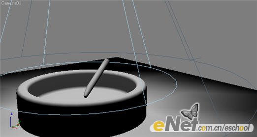 3dmax9.0教程：打造香烟烟丝飘动效果7