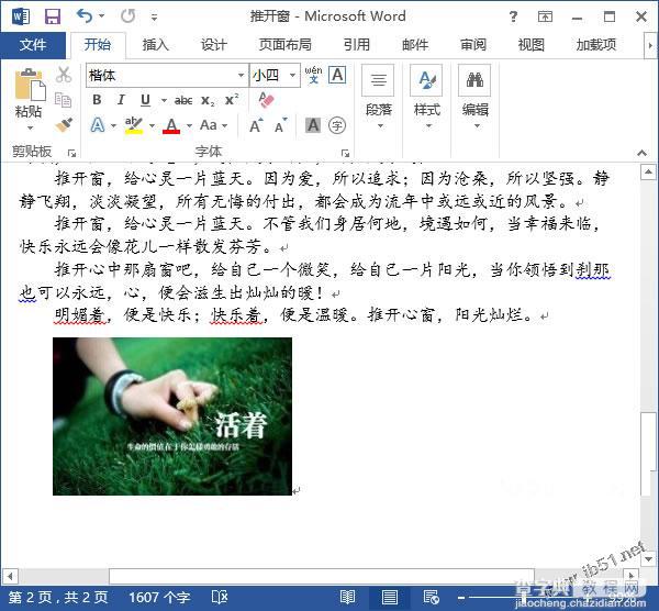 word2013文档插入图片的方法5