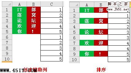 Excel 跳过空单元格两则实例教程1