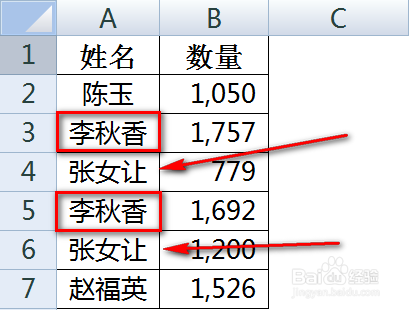 如何在excel合并同类项数据并求和（去除重复项）2