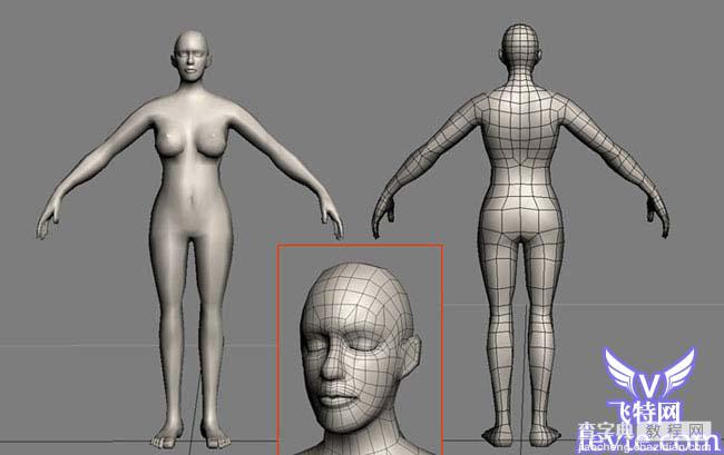 3DMAX加zbrush打造美人如花 GArena3