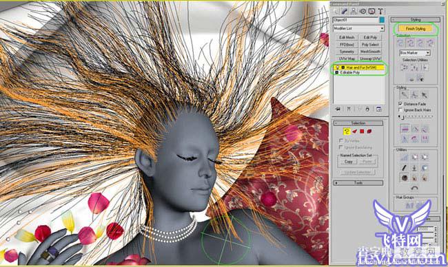 3DMAX加zbrush打造美人如花 GArena16