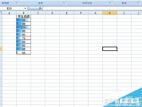 Excel给数值添加色阶和图标集方法介绍9